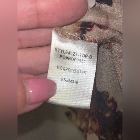 Allison Taylor Blouse Size Medium - Picture 4 of 8